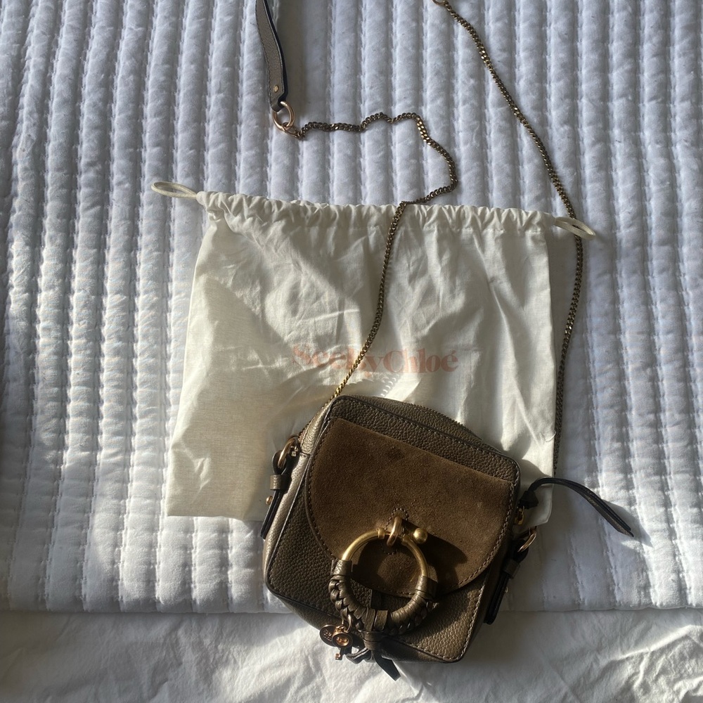See by Chloe Moss Leather Crossbody Bag